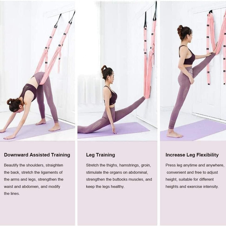 Yoga Fitness Stretching Strap Image 7