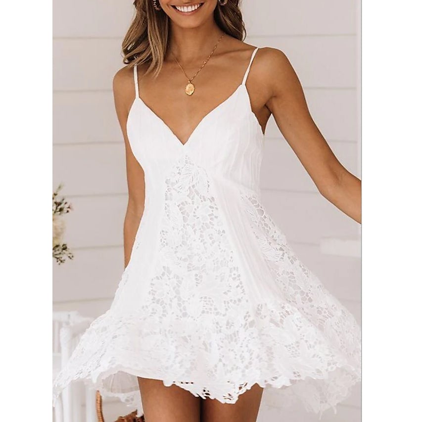 Womens Slip Dress Image 4