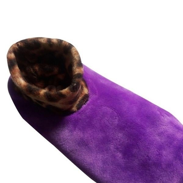 Womens Soft Bottom Plush Floor Slippers Socks Image 3