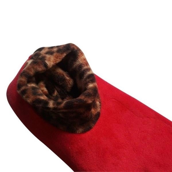 Womens Soft Bottom Plush Floor Slippers Socks Image 4