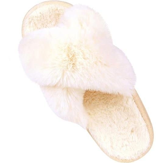 Womens Soft Plush Lightweight House Slippers Image 8