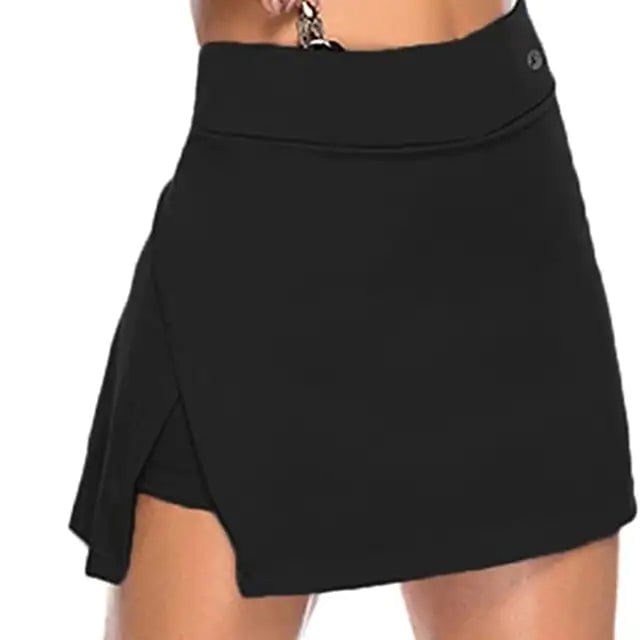 Womens Sports Skirt Running Skirt Sweatpants Image 2