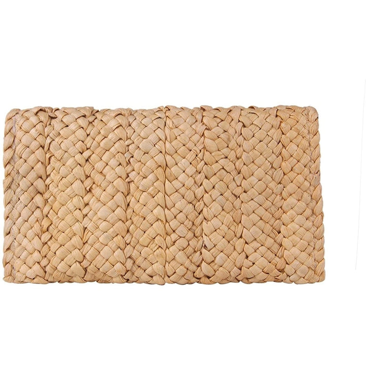 Womens Straw Clutch Purse Image 8