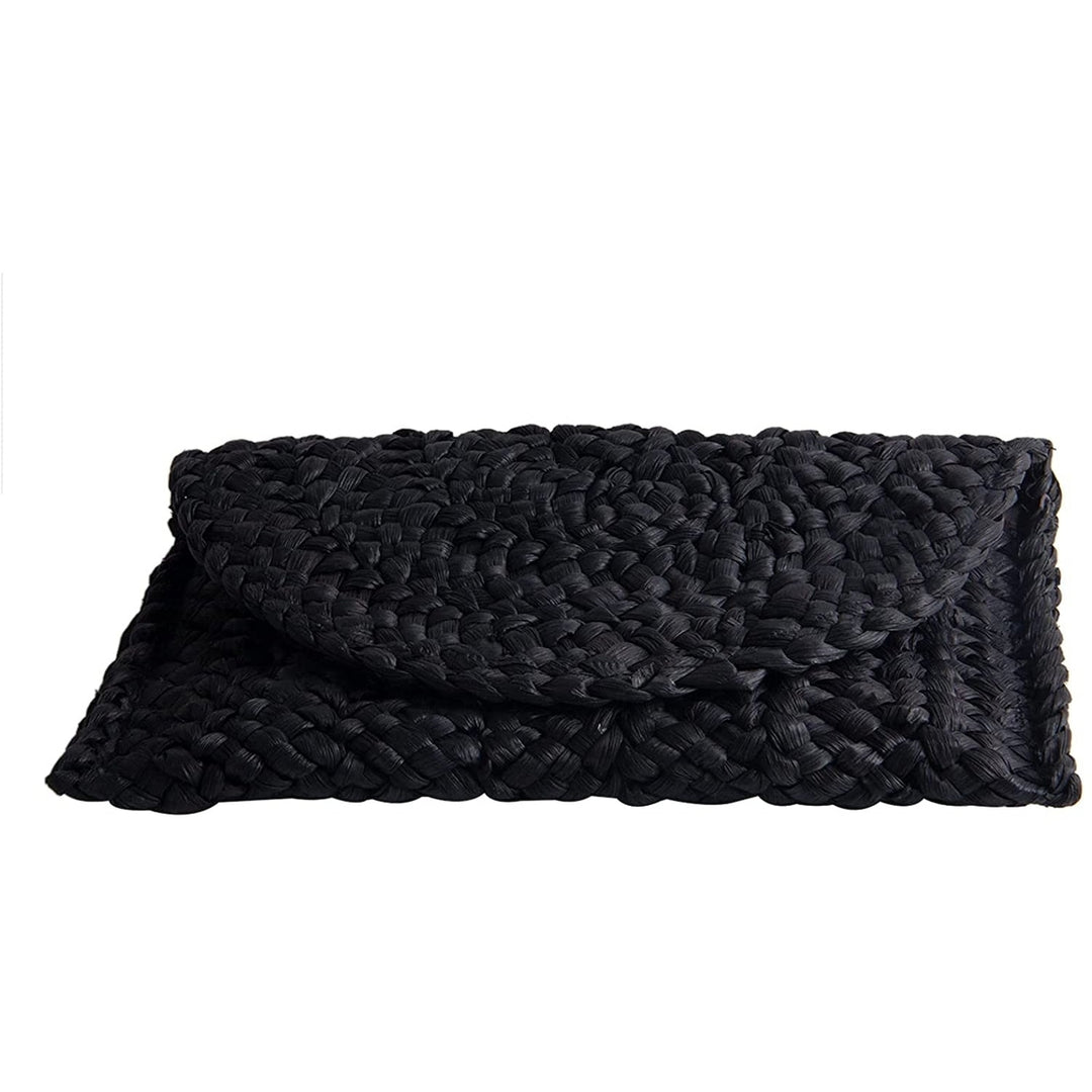 Womens Straw Clutch Purse Image 12