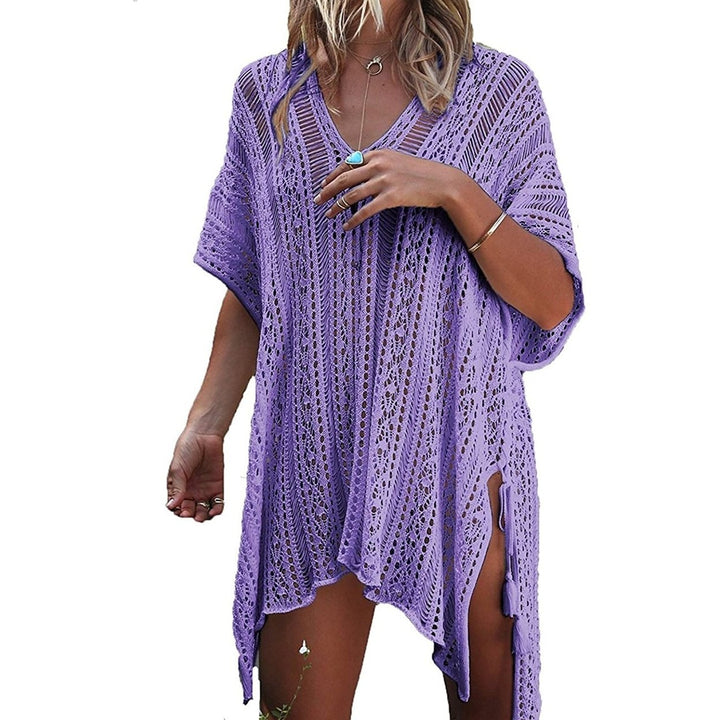 Womens Summer Swimsuit Bikini Beach Swimwear Cover up Image 6