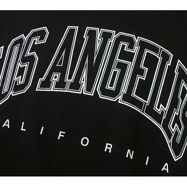 Womens Sweatshirt Graphic Text Los Angeles Image 3