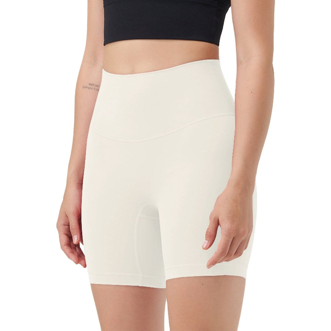 Womens High Waist Biker Shorts Image 2