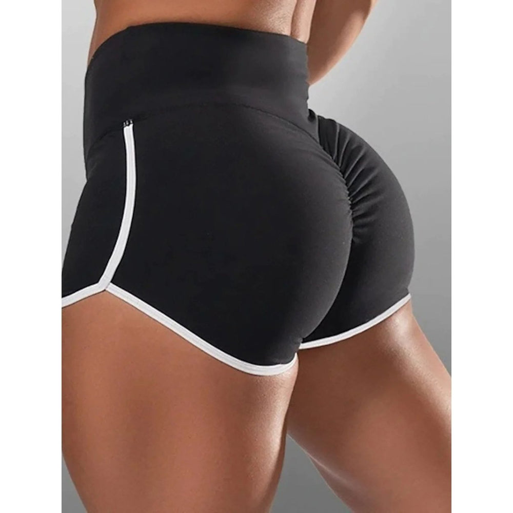 Womens High Waist Running Shorts Image 2