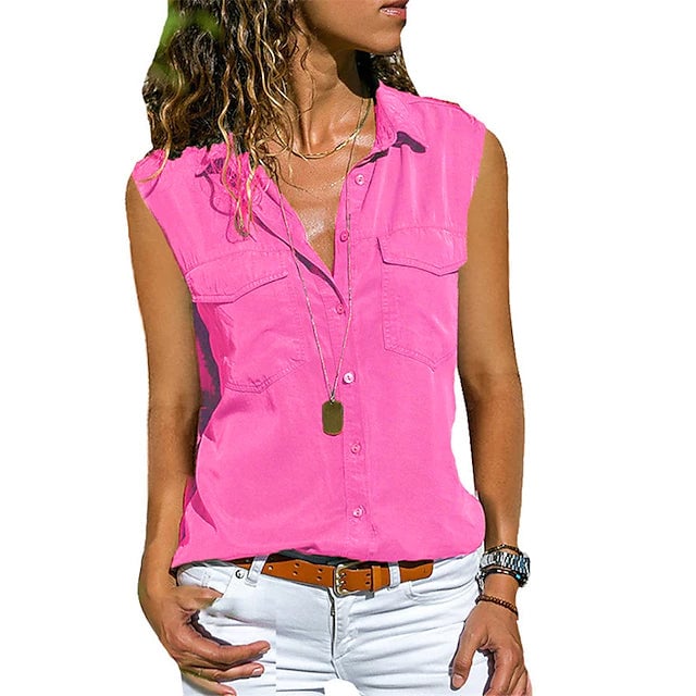 Womens Hiking Vest Sleeveless Top Image 2