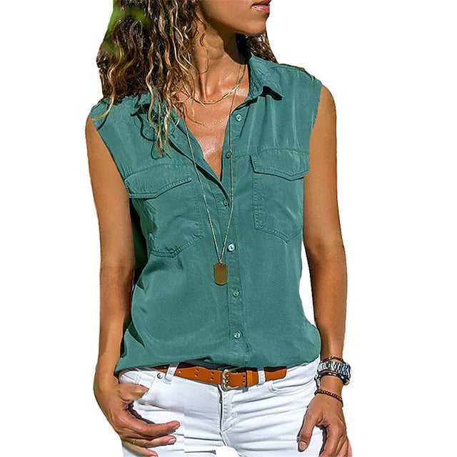 Womens Hiking Vest Sleeveless Top Image 8