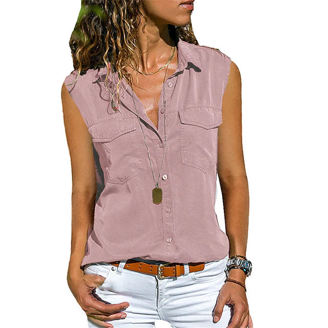 Womens Hiking Vest Sleeveless Top Image 9