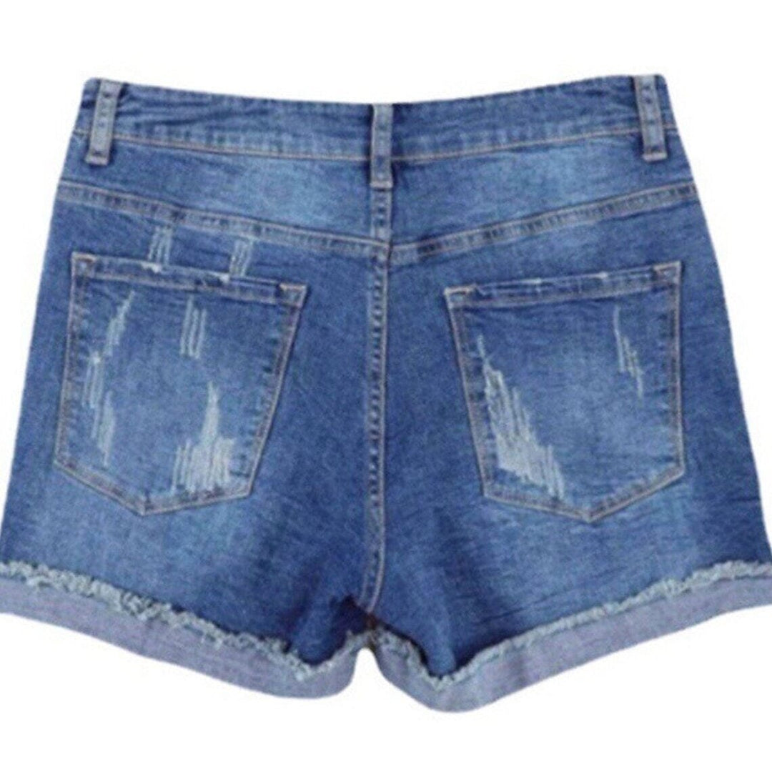 Womens Jeans Shorts Independence Day Denim Image 3