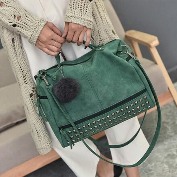 Womens Leather Casual Handbag Image 1