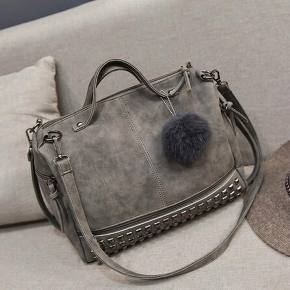 Womens Leather Casual Handbag Image 1