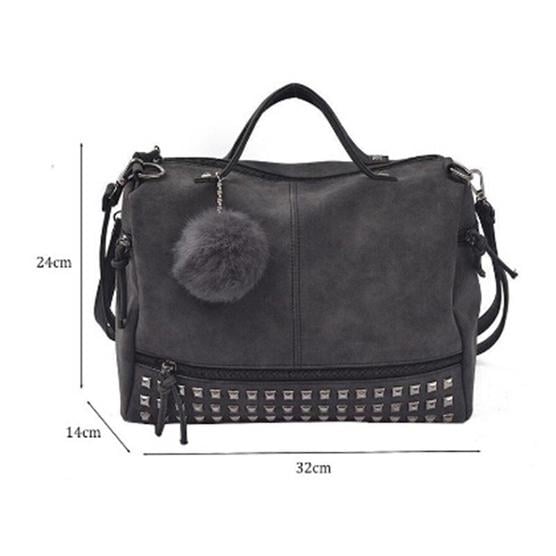 Womens Leather Casual Handbag Image 4