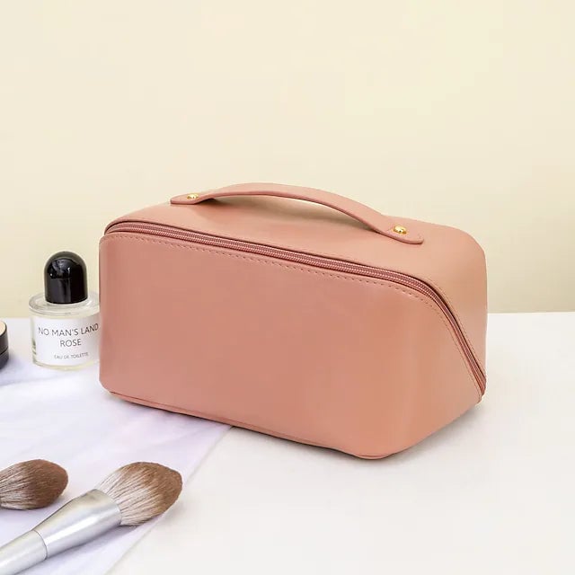 Womens Large Capacity Portable Cosmetic Bag Image 3