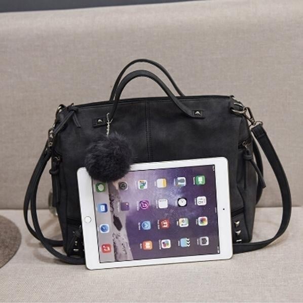 Womens Leather Casual Handbag Image 6