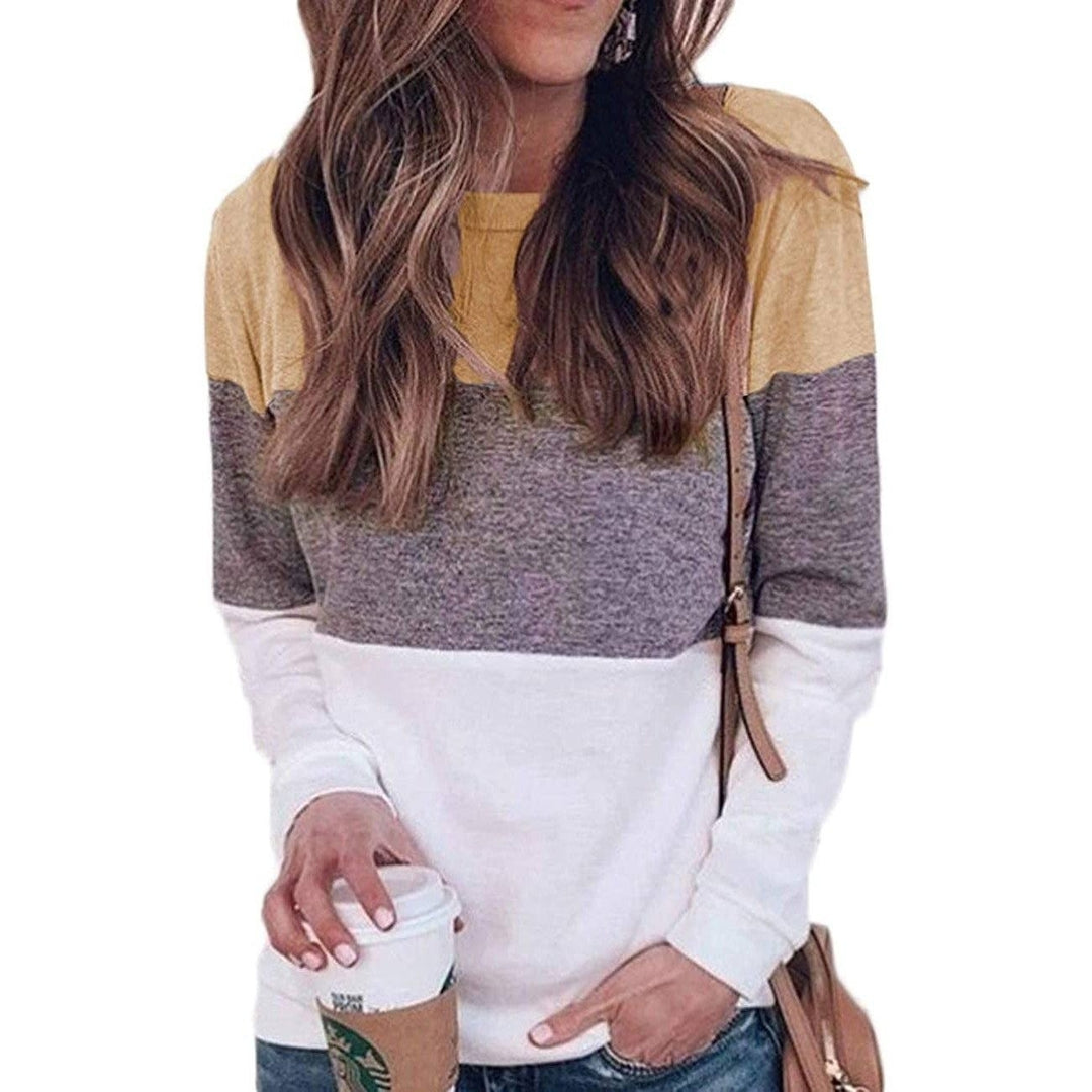 Womens Long Sleeve Pullover Tunic Image 3