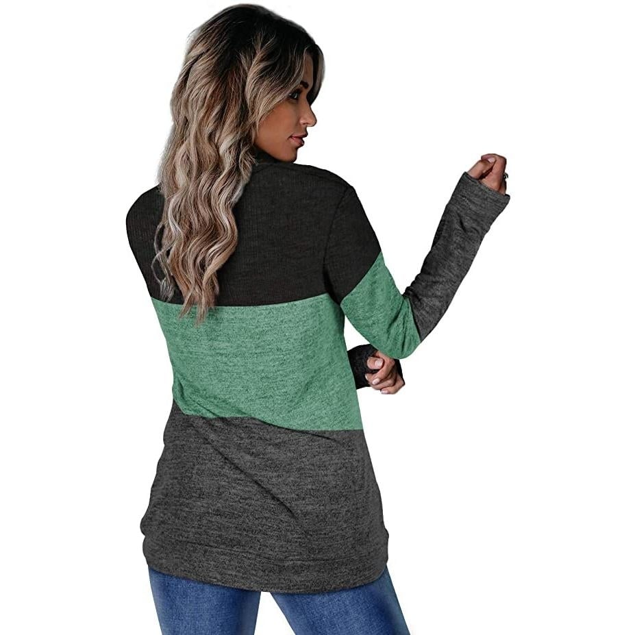 Womens Long Sleeve Sweater Tops - Assorted Styles Image 2