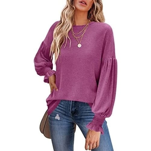 Womens Long Sleeve Top Image 3