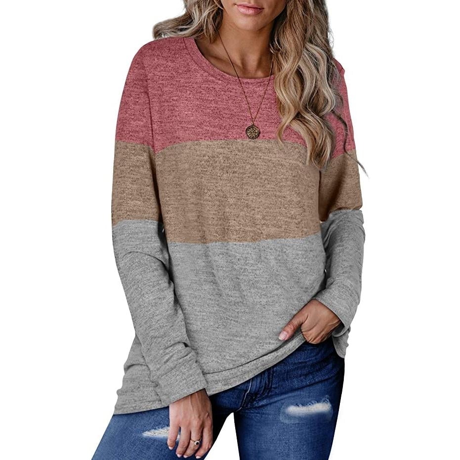 Womens Long Sleeve Sweater Tops - Assorted Styles Image 4