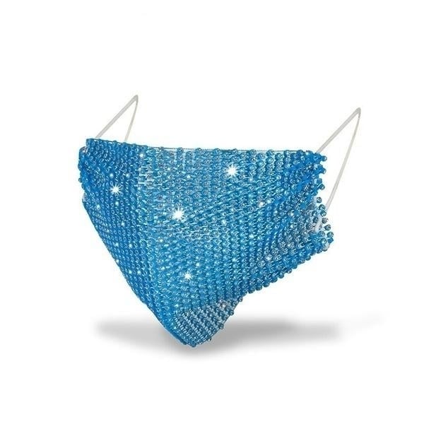 Womens Net Sun Diamond Mask Image 3