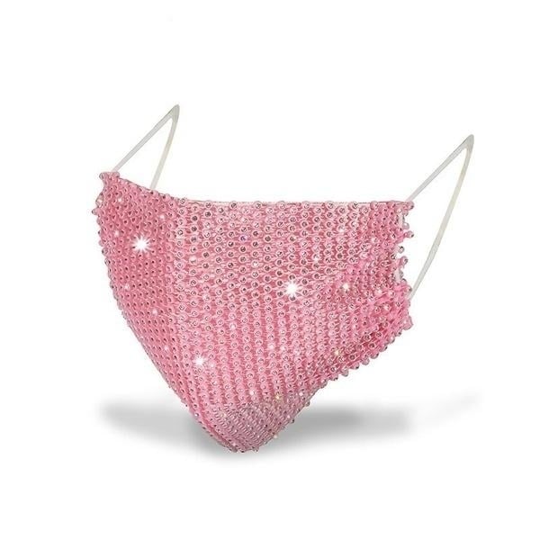 Womens Net Sun Diamond Mask Image 4