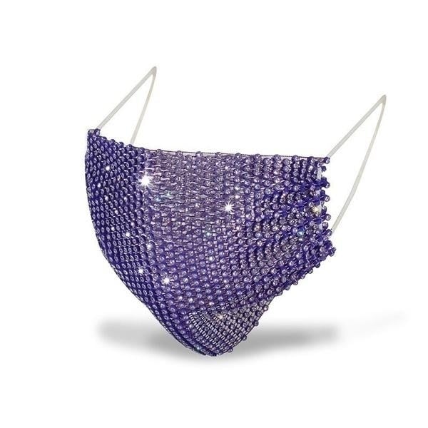 Womens Net Sun Diamond Mask Image 8