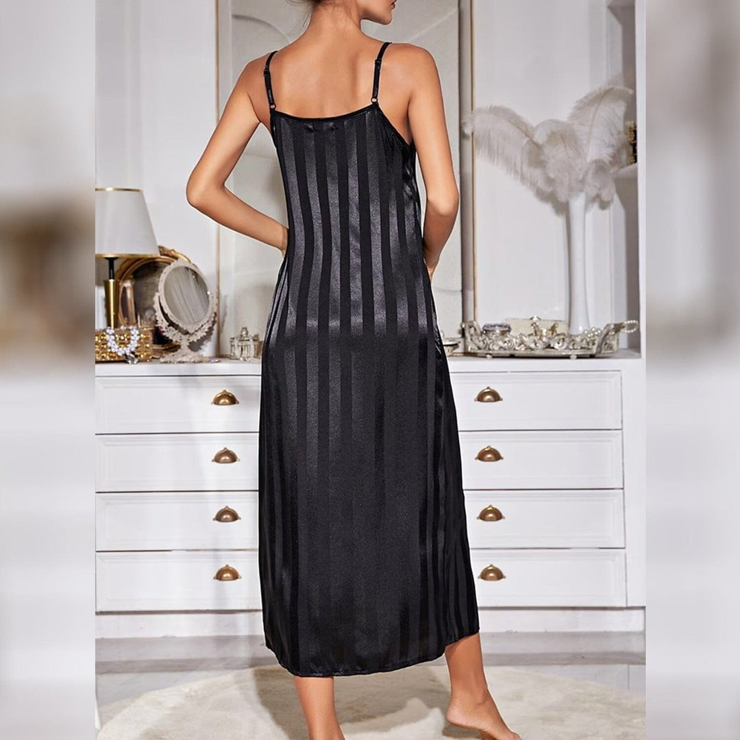 Womens Pajamas Bathrobe Robes Nightgown Image 10