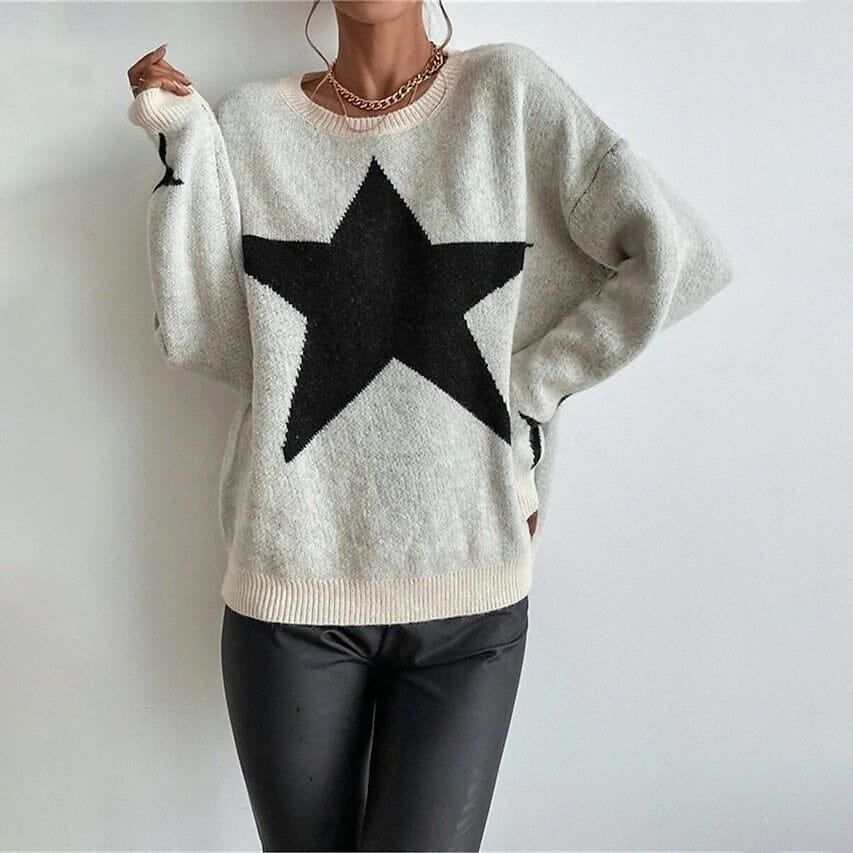 Womens Ribbed Knit Pullover Sweater Image 2