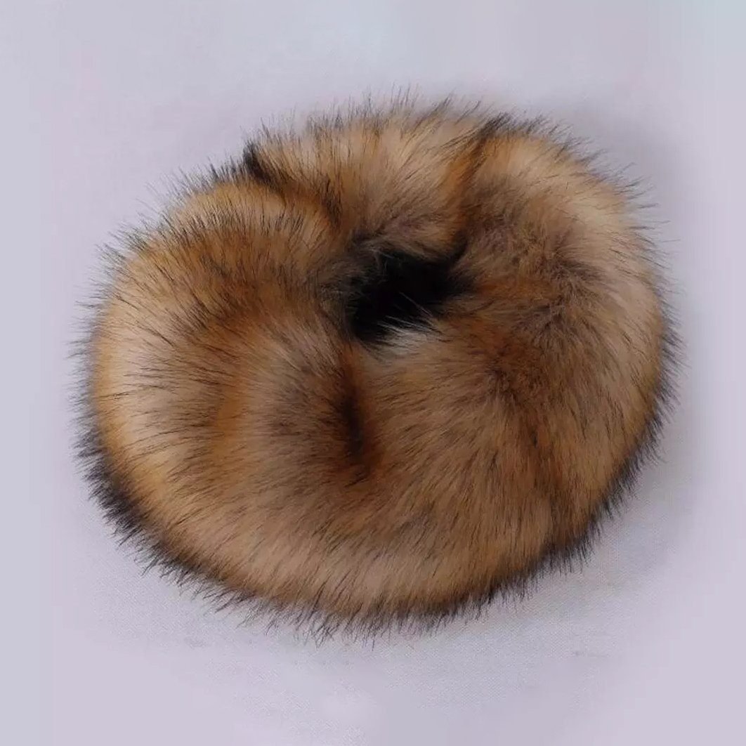 Womens Russian Faux Fluffy Fox faux Hat Image 8