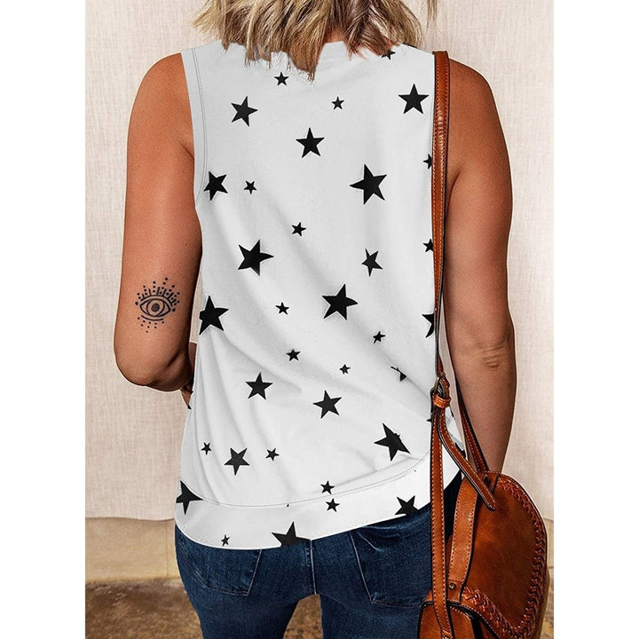 Womens Scoop Neck Tank Tops Image 4