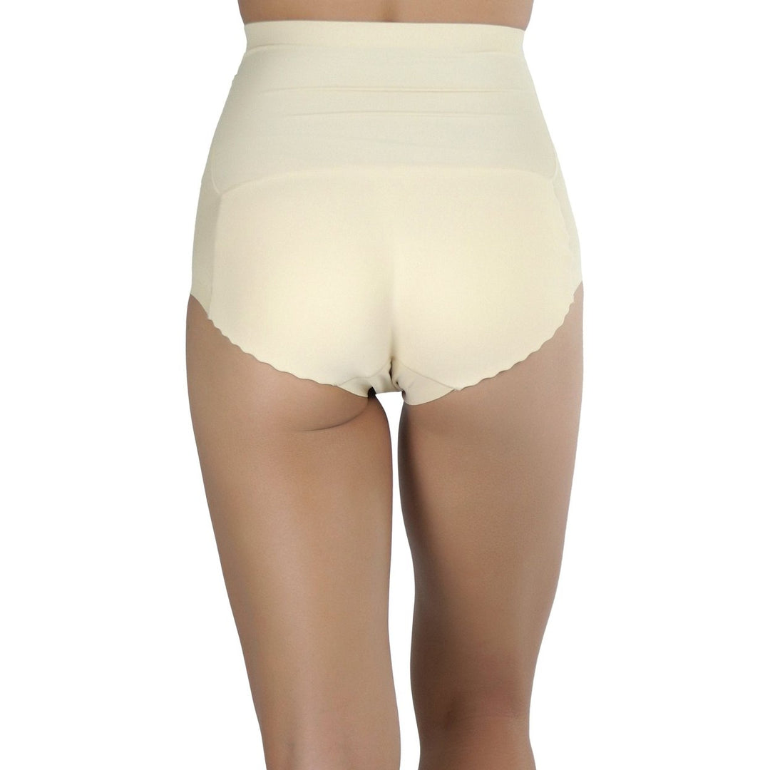 Womens Seamless High Waisted Padded Panty Image 8