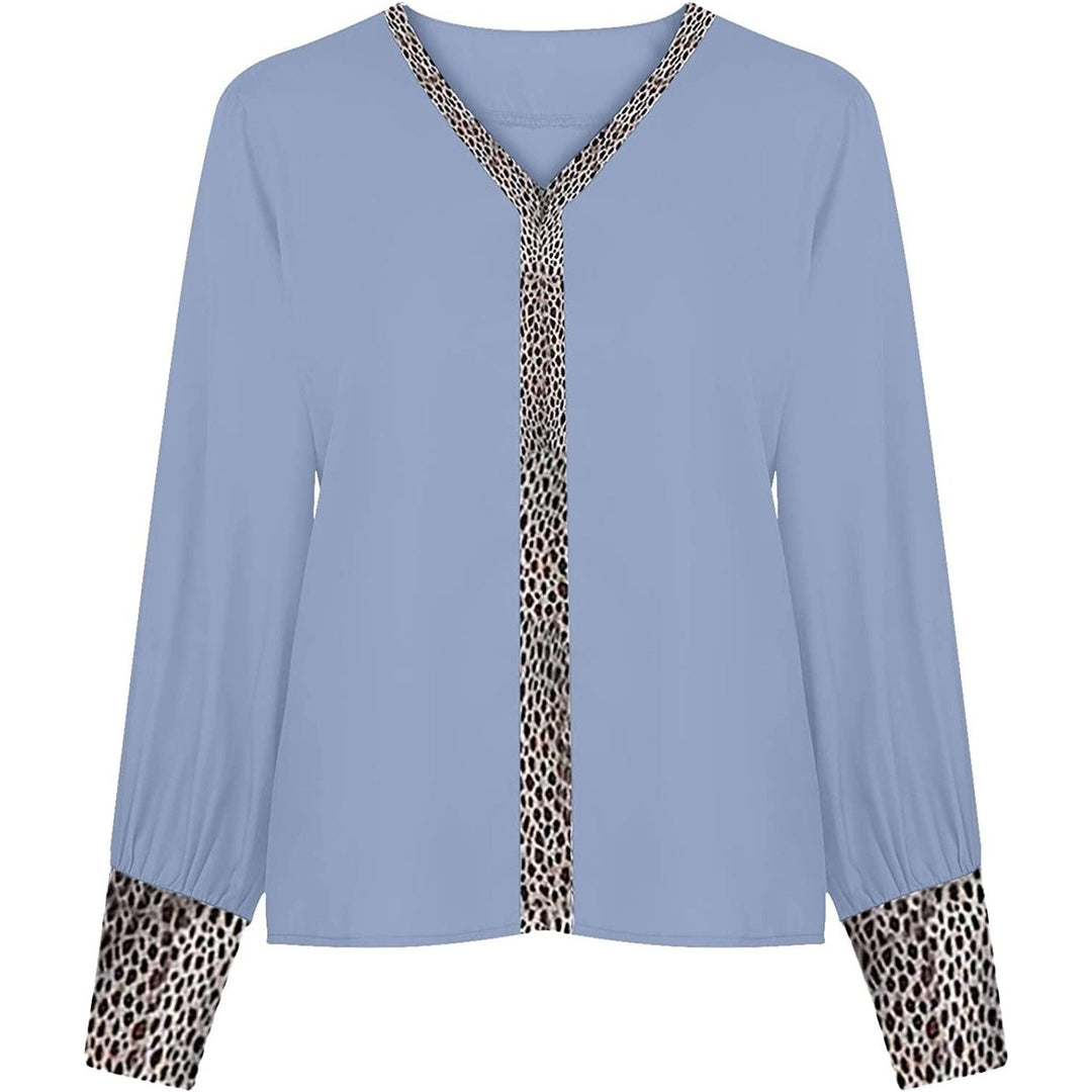 Womens Sexy Leopard Print Shirt Image 6