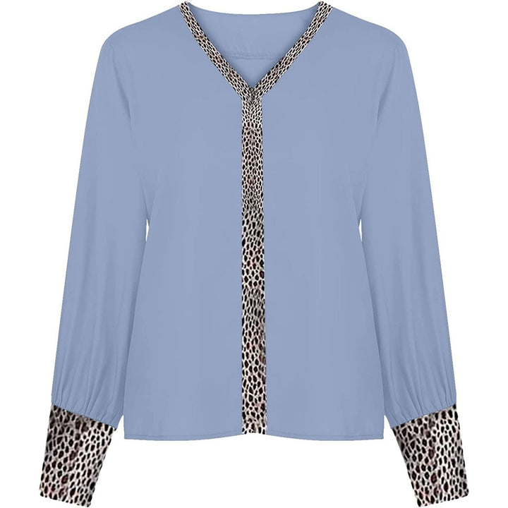 Womens Sexy Leopard Print Shirt Image 6