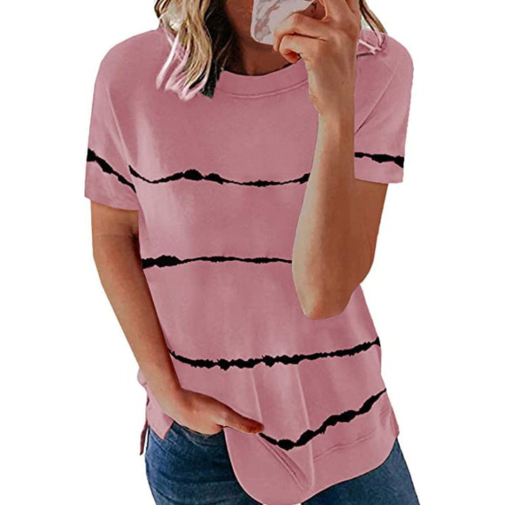 Womens Short Sleeve Crewneck T-Shirt Image 2