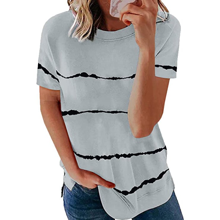 Womens Short Sleeve Crewneck T-Shirt Image 3