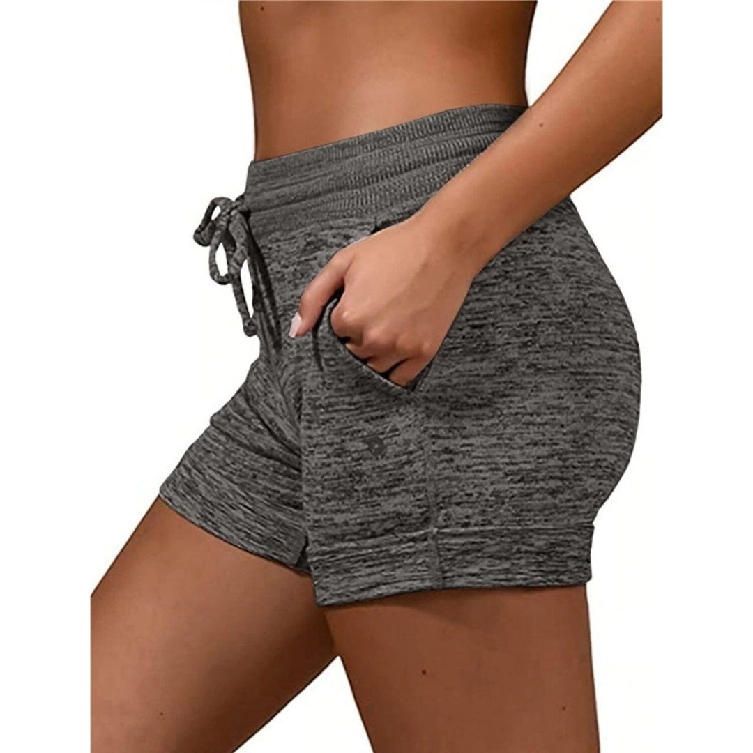 Womens Shorts Cotton Blend Image 1