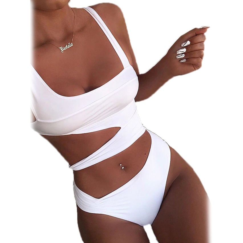 Womens Swimwear One Piece Bikini Swimsuit Image 3