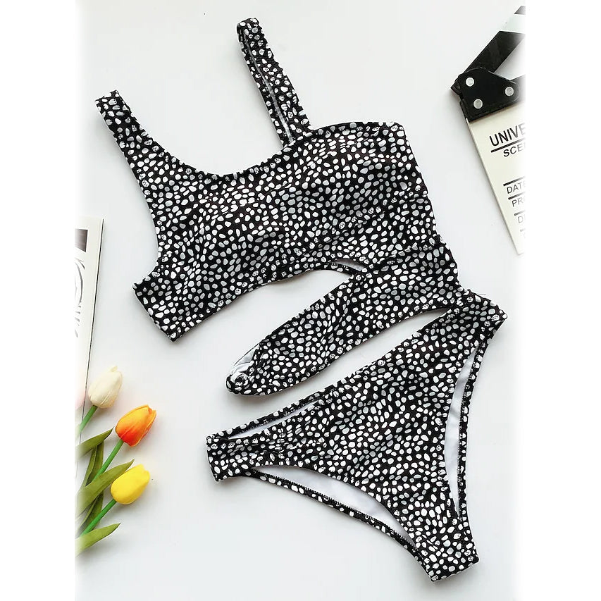 Womens Swimwear One Piece Bikini Swimsuit Image 7