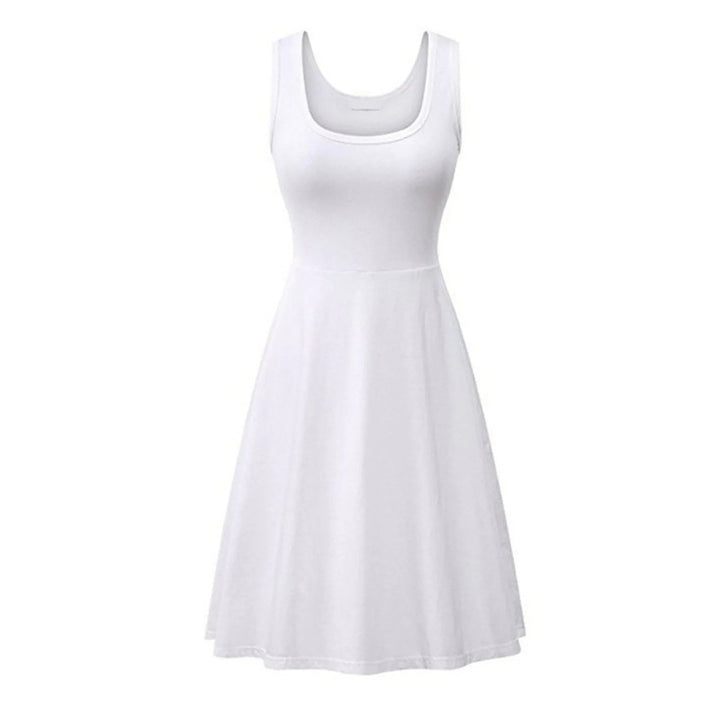 Womens Swing Knee Length Dress Image 1