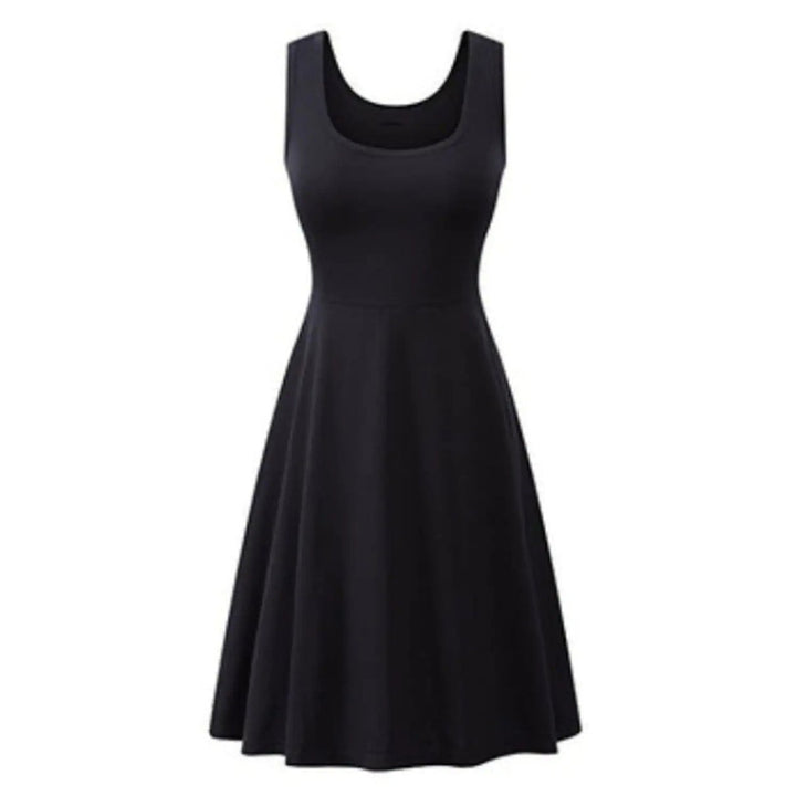 Womens Swing Knee Length Dress Image 2