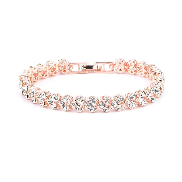 Womens Tennis Crystal Bracelet Image 1