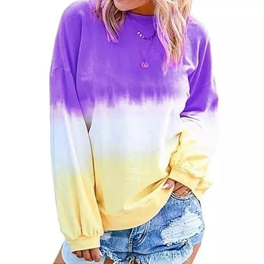 Womens Tie Dye Margie Top Image 1