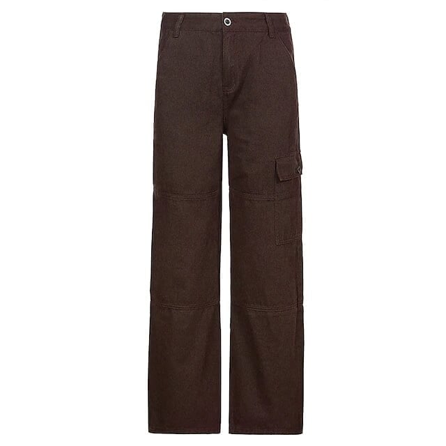 Womens Trouser Cargo Pants Image 4