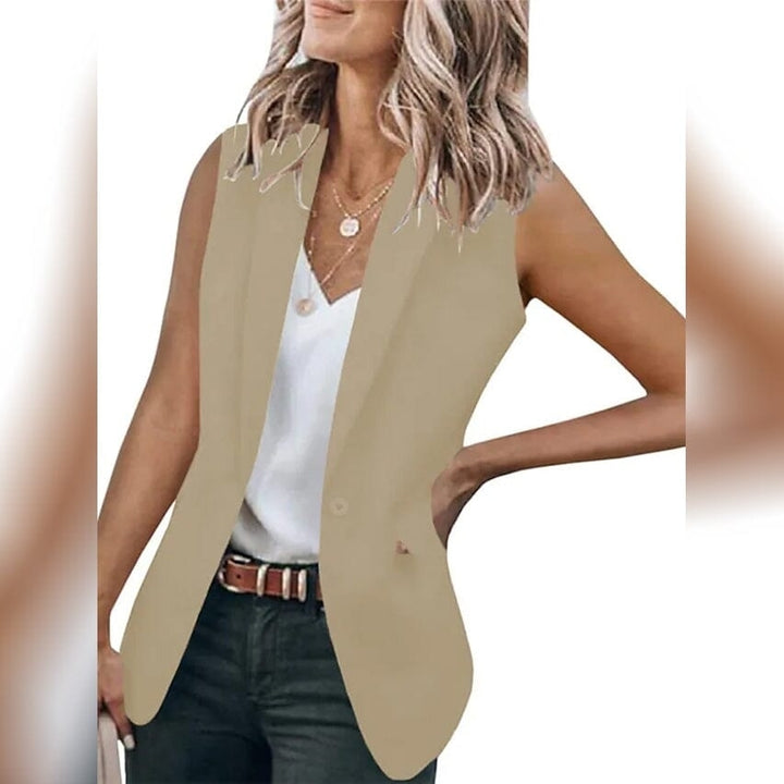 Womens Vest Regular Coat Image 4