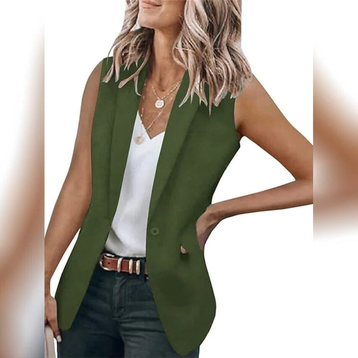 Womens Vest Regular Coat Image 1