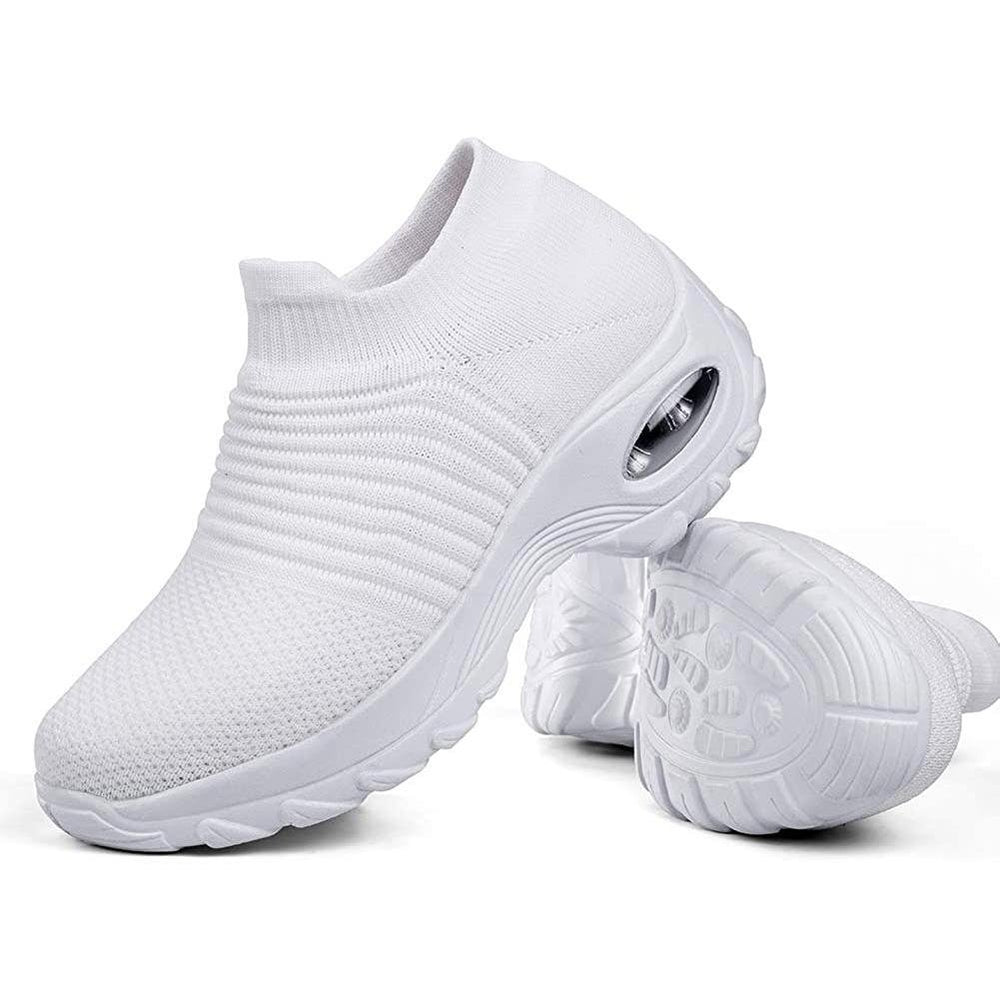 Womens Walking Shoes Sock Sneakers Image 2