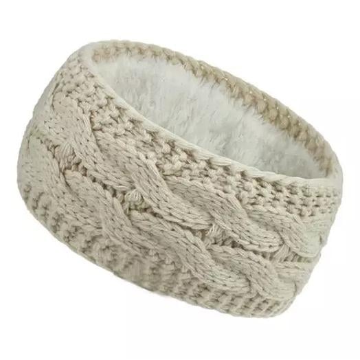 Womens Winter Cable Knit Headband Image 3