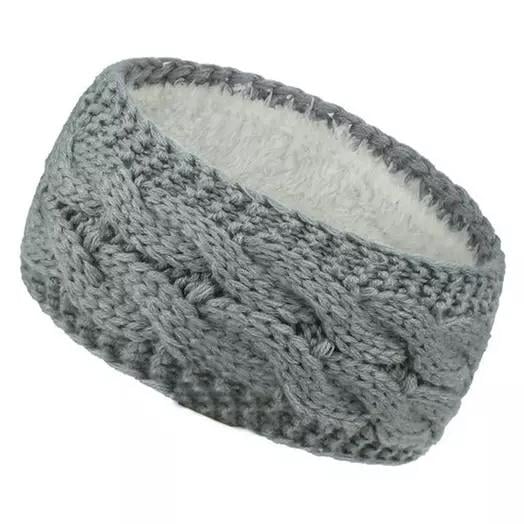 Womens Winter Cable Knit Headband Image 4